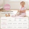 image:imageYoofoss Baby Sleep Sack 1218 Months TOG 10 Baby Wearable Blanket 2 Pack 100 Organic Cotton Infant Toddler Sleeping Sack 2Way Zipper Lightweight Sleep SackPink Bow