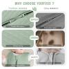 image:imageYoofoss Baby Sleep Sack 1218 Months TOG 10 Baby Wearable Blanket 2 Pack 100 Organic Cotton Infant Toddler Sleeping Sack 2Way Zipper Lightweight Sleep SackGreen