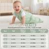 image:imageYoofoss Baby Sleep Sack 1218 Months TOG 10 Baby Wearable Blanket 2 Pack 100 Organic Cotton Infant Toddler Sleeping Sack 2Way Zipper Lightweight Sleep Sack10 Toggreen Giraffe