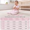 image:imageYoofoss Baby Sleep Sack 1218 Months TOG 10 Baby Wearable Blanket 2 Pack 100 Organic Cotton Infant Toddler Sleeping Sack 2Way Zipper Lightweight Sleep SackPink Bow