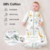 image:imageYoofoss Baby Sleep Sack 1218 Months TOG 10 Baby Wearable Blanket 2 Pack 100 Organic Cotton Infant Toddler Sleeping Sack 2Way Zipper Lightweight Sleep Sack05 Toggiraffepack of 1