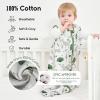 image:imageYoofoss Baby Sleep Sack 1218 Months TOG 10 Baby Wearable Blanket 2 Pack 100 Organic Cotton Infant Toddler Sleeping Sack 2Way Zipper Lightweight Sleep Sack10 Toggreenfox