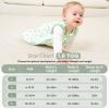 image:imageYoofoss Baby Sleep Sack 1218 Months TOG 10 Baby Wearable Blanket 2 Pack 100 Organic Cotton Infant Toddler Sleeping Sack 2Way Zipper Lightweight Sleep Sack10 Togleafgreen