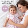 image:imageYoofoss Baby Sleep Sack 1218 Months TOG 10 Baby Wearable Blanket 2 Pack 100 Organic Cotton Infant Toddler Sleeping Sack 2Way Zipper Lightweight Sleep SackPurple Butterfly