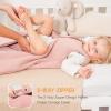 image:imageYoofoss Baby Sleep Sack 1218 Months TOG 10 Baby Wearable Blanket 2 Pack 100 Organic Cotton Infant Toddler Sleeping Sack 2Way Zipper Lightweight Sleep SackPink