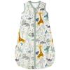 image:imageYoofoss Baby Sleep Sack 1218 Months TOG 10 Baby Wearable Blanket 2 Pack 100 Organic Cotton Infant Toddler Sleeping Sack 2Way Zipper Lightweight Sleep Sack05 Toggiraffepack of 1