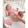 image:imageYoofoss Baby Bodysuits Rayon Made From Bamboo Soft Breathable Baby Onesie Short Sleeve Newborn Baby Boy Girl Clothes 3 PackApricotpink