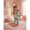 image:imageYoofoss Girls Pajamas Organic Cotton Loose Fit Kids Pjs 2 Piece Sleepwear Short Sleeves amp Short Pants Girls ClothesShort Pantgreen Leaves