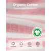 image:imageYoofoss Girls Pajamas Organic Cotton Loose Fit Kids Pjs 2 Piece Sleepwear Short Sleeves amp Short Pants Girls ClothesShort Pantpink Stripes